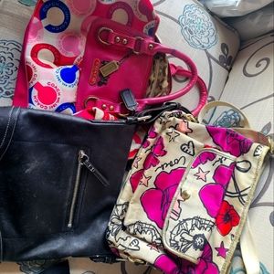 3 coach bags